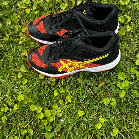 Asics Black and Orange Athletic Shoes main image 4